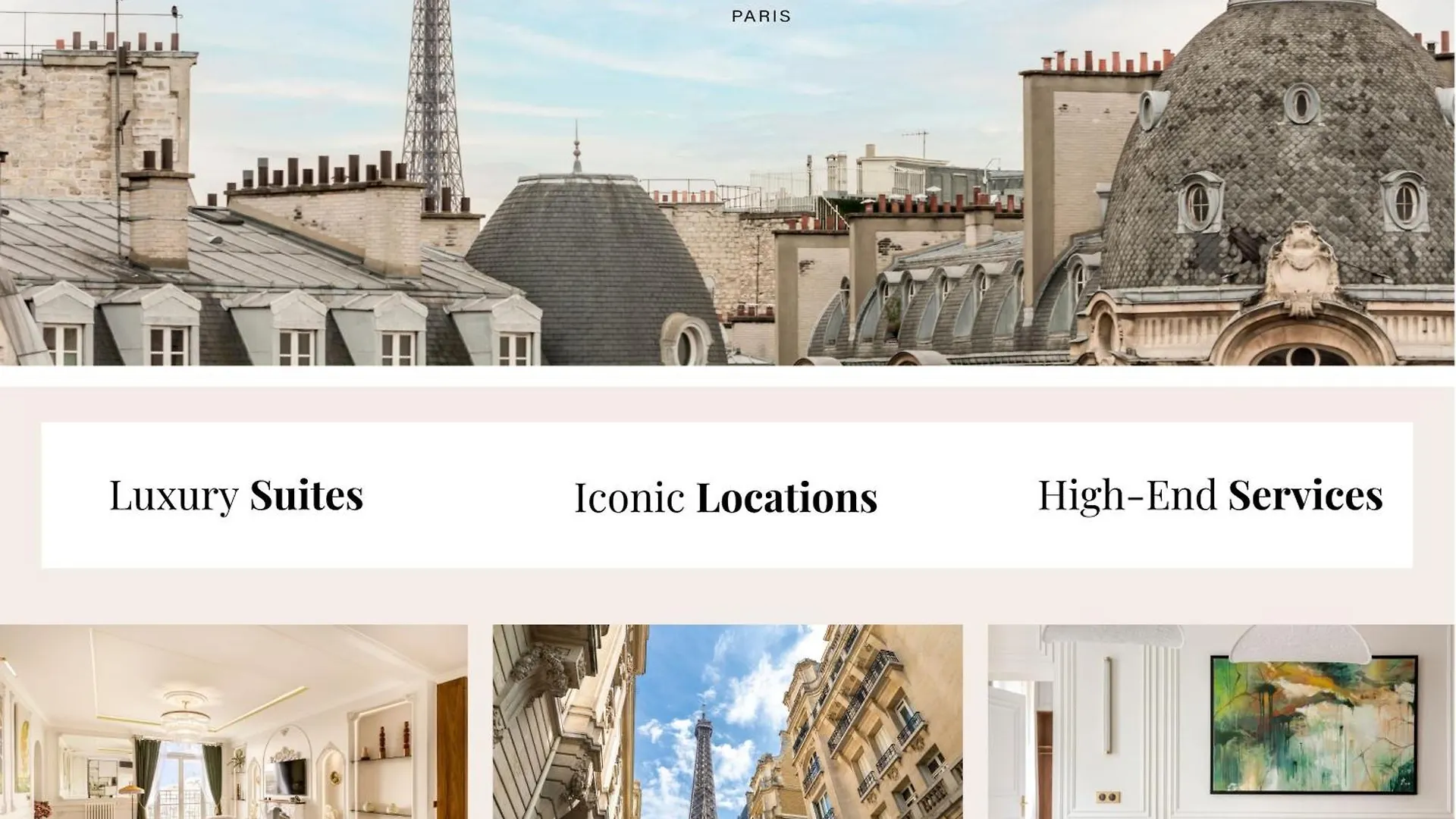 Merveil -Luxury Suite -Champs Elysees-Haussmann II Paryż Francja