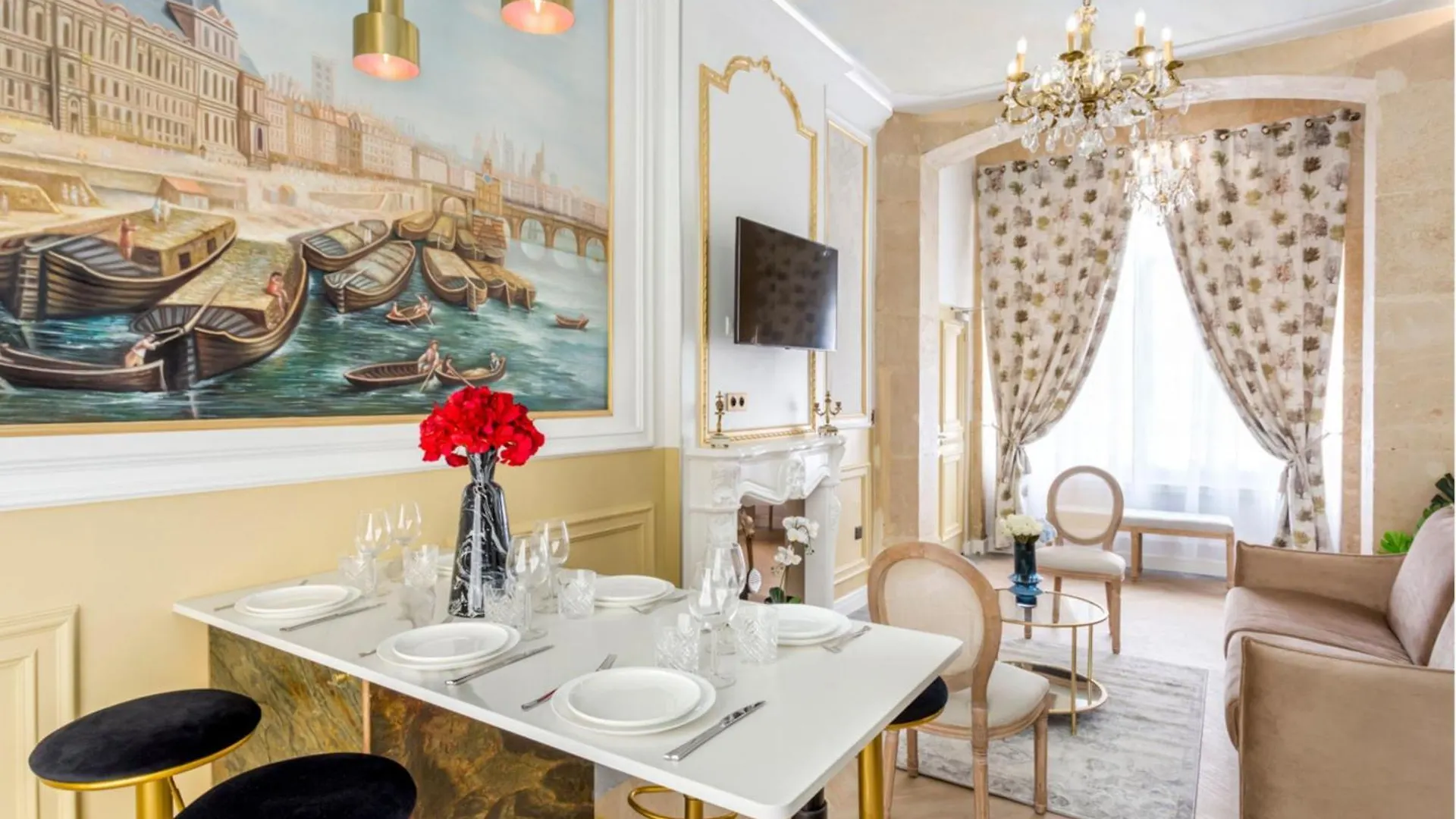Apartament Merveil -Luxury Suite -Champs Elysees-Haussmann II Paryż