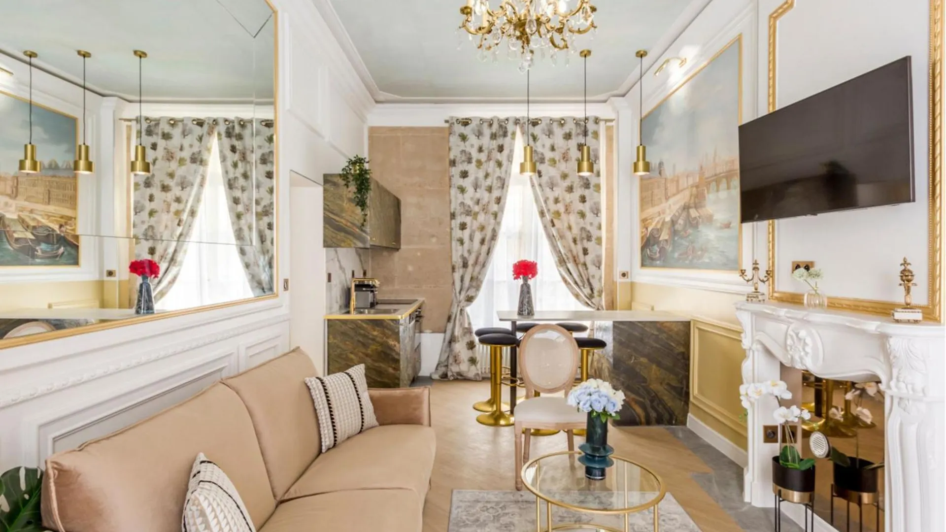 Apartament Merveil -Luxury Suite -Champs Elysees-Haussmann II Paryż Francja