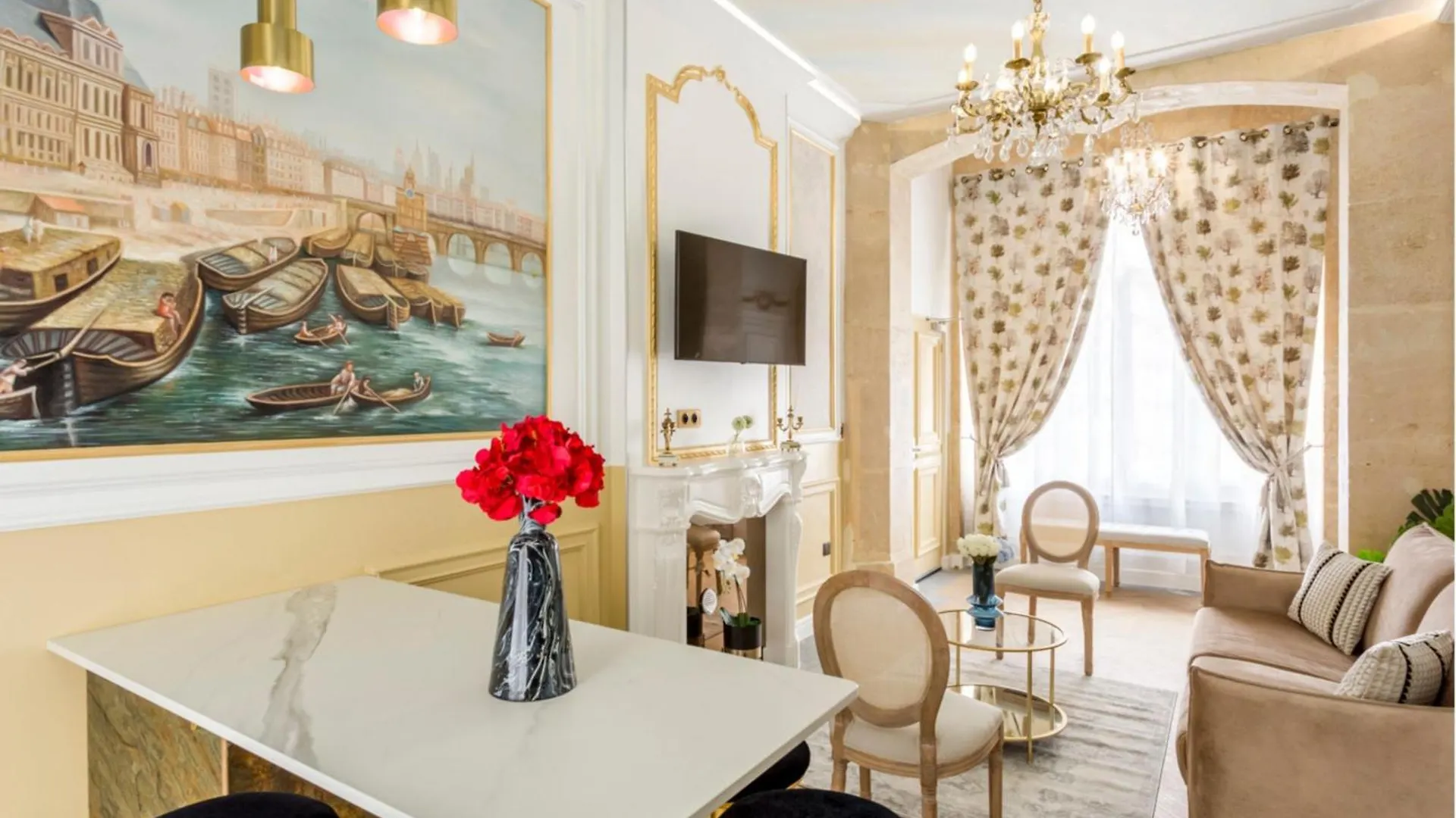 Apartament Merveil -Luxury Suite -Champs Elysees-Haussmann II Paryż