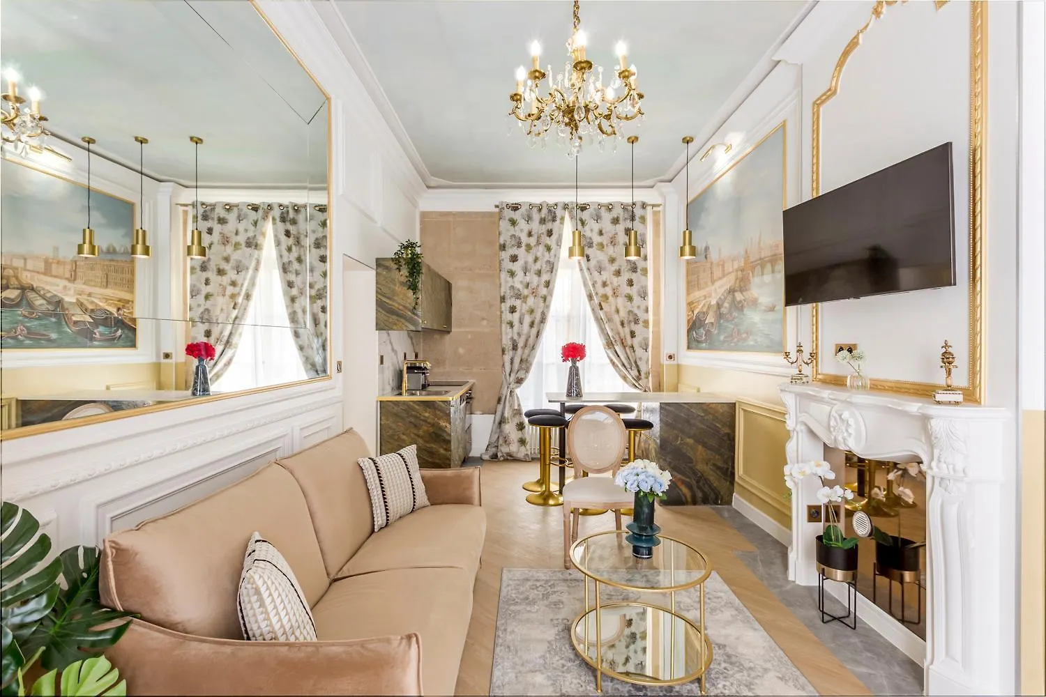 Merveil -Luxury Suite -Champs Elysees-Haussmann II Paris France