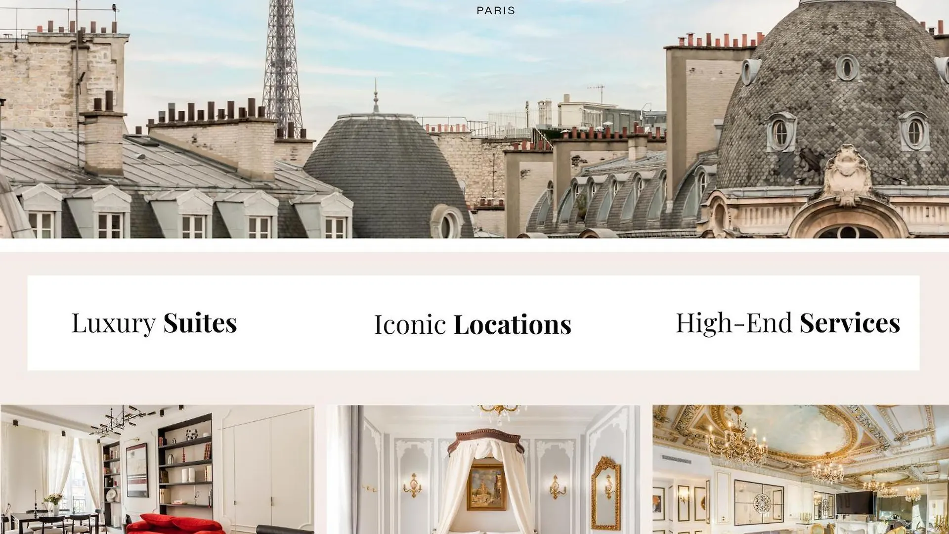 Apartment Merveil -Luxury Suite -Champs Elysees-Haussmann II Paris