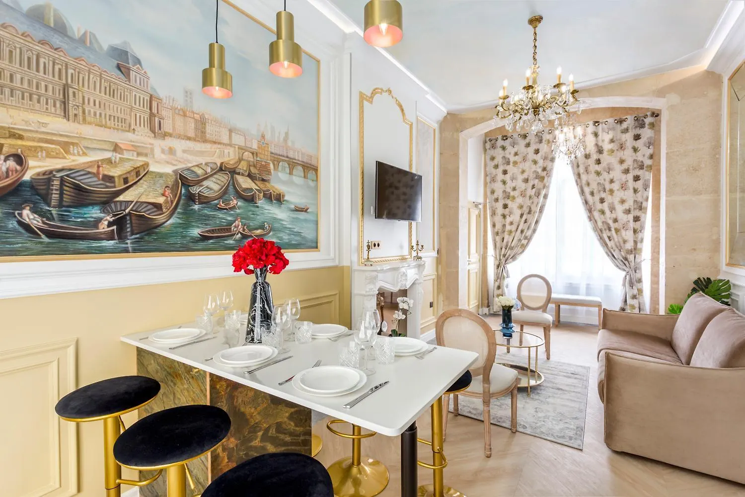 Merveil -Luxury Suite -Champs Elysees-Haussmann II Paris France